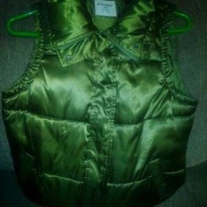 Green old navy vest